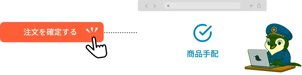 お支払い・商品手配
