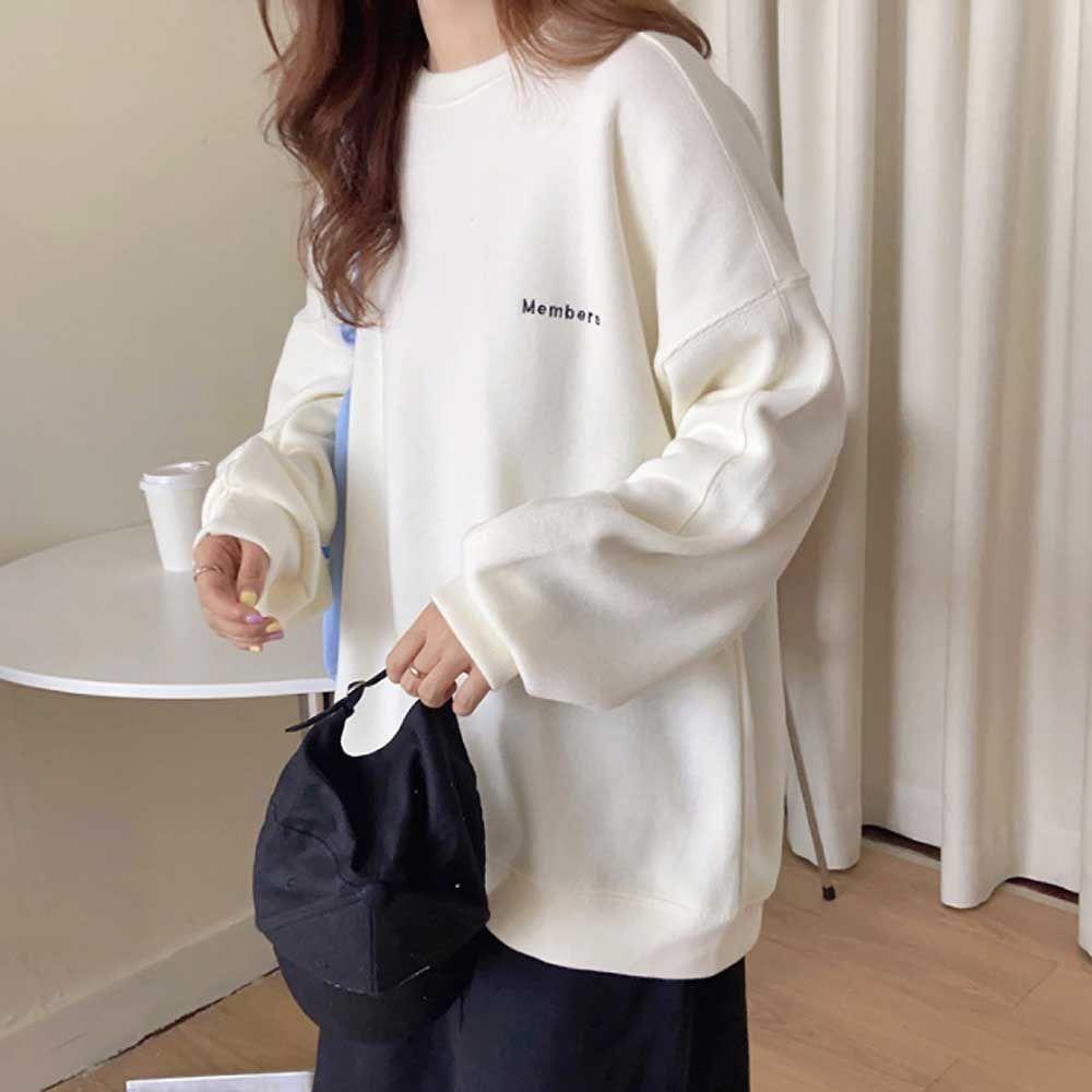 カップル デートルック コーディネート メンズ レディース トップスウェア カラー スウェット