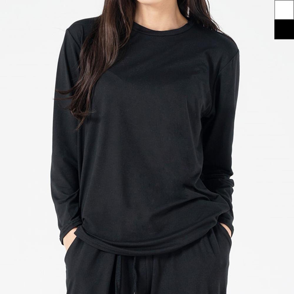 レディース ピーチミルキー 長袖 ベーシックTシャツ レディース トップス Tシャツ