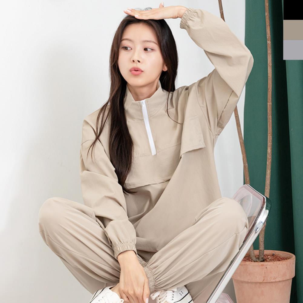 レディーストップス レディースTシャツ ハーフジップTシャツ クール V0630727