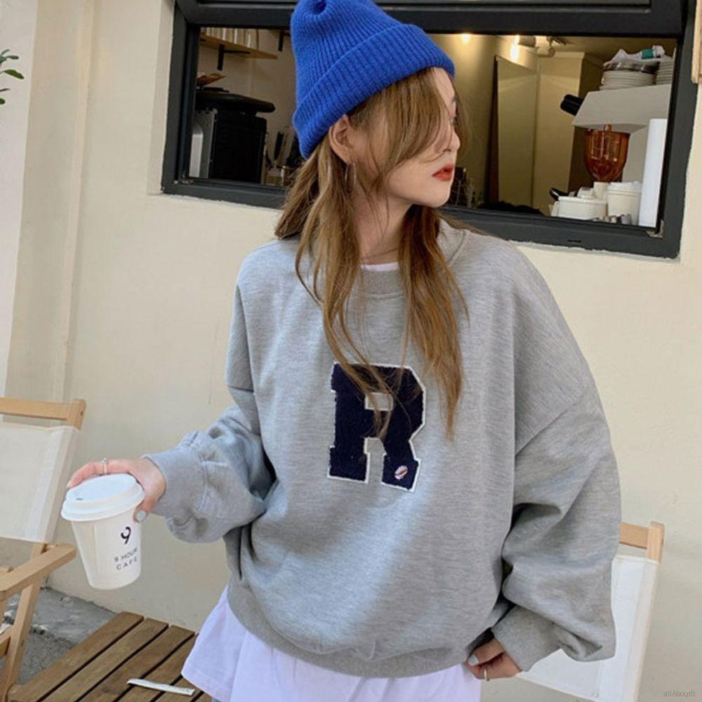 レディーストップス レディーススウェット レディース長袖 レディース ラウンドネック キャ