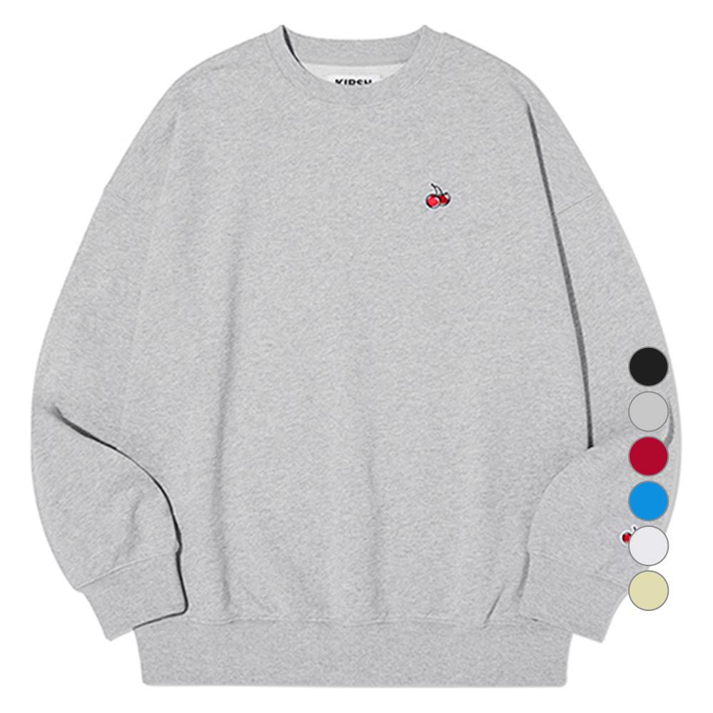 KIRSH スモールチェリー スウェットシャツ トレーナー 1 ONE SIZE メランジグレー レディース Tシャツ トップス