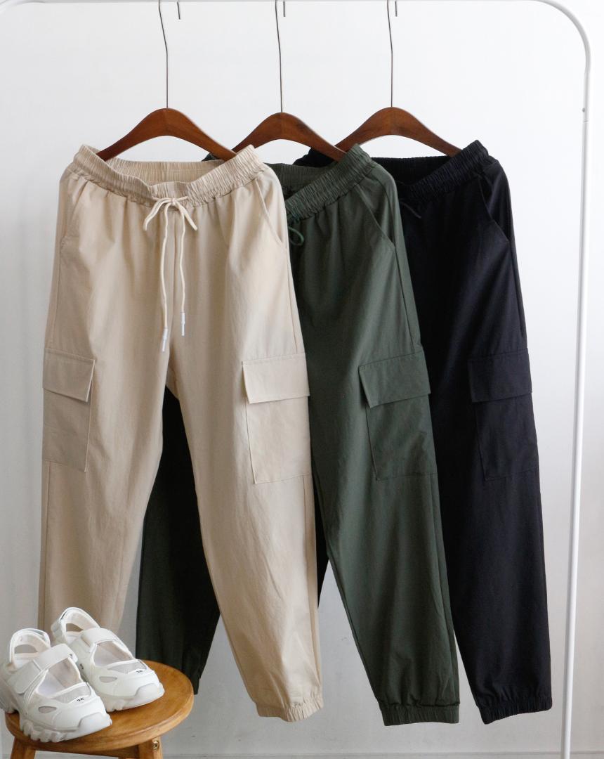 レディース 春夏 トレーニング 小柄女子 カーゴ ジョガーパンツ シャカシャカパンツ ストレッチ ビッグサイズ メンズ カップル