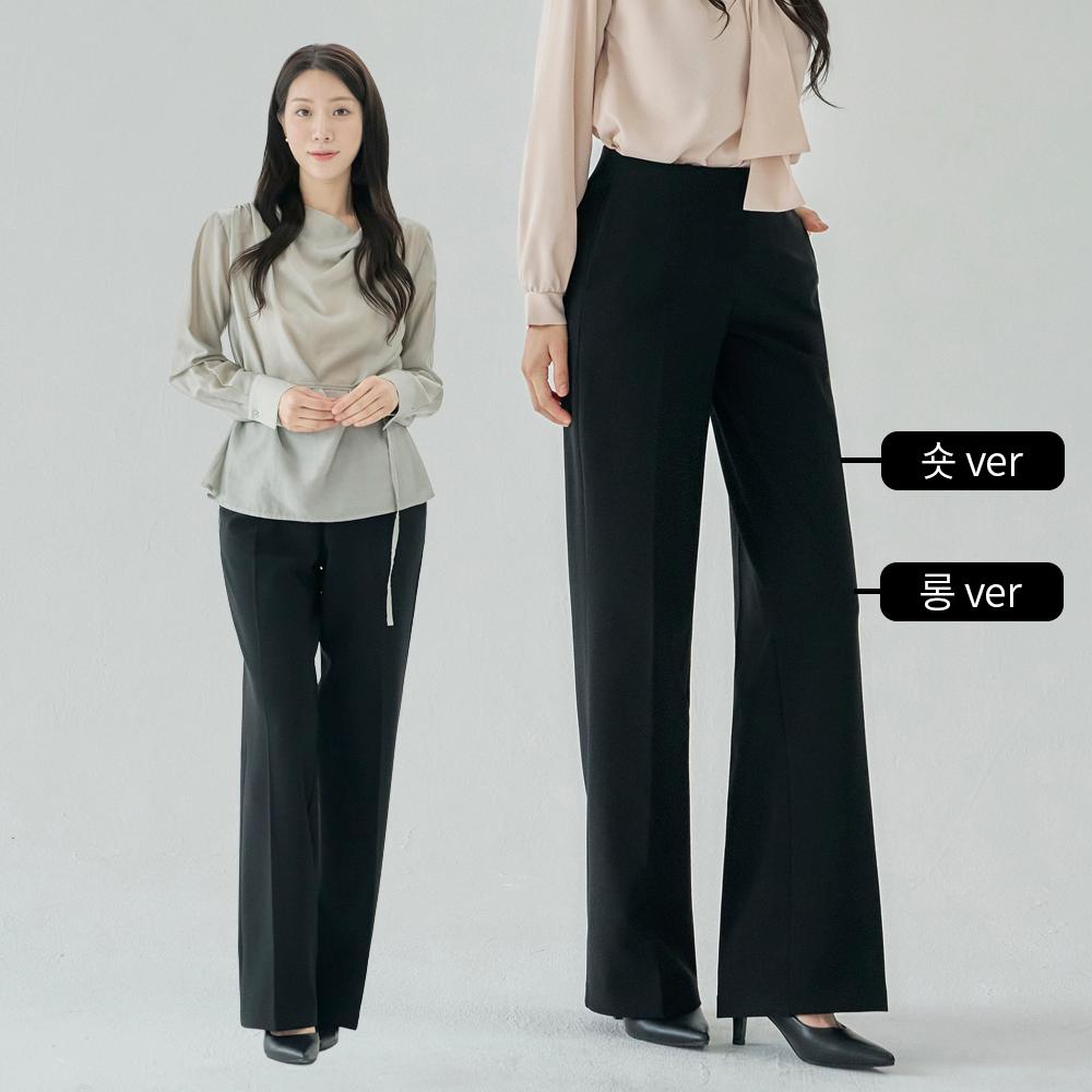 レディース スラックス 밴딩 スラックス パンツ 楽ちん ボトムス 女性 通勤ルック ビッグサイズ リラックス