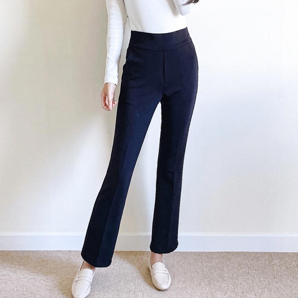 ブーツカット レディース ストレッチ ハイウエスト ギャザー スラックス ビッグサイズ 春夏秋冬 裏起毛 ロングパンツ パンツ