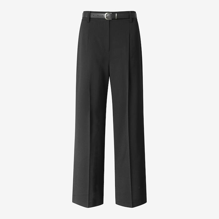 CCCollect ベルテッド ワンタックトラウザー E252MSA131