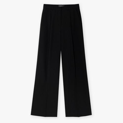 サセク ロンドン リラックスストレートトラウザー