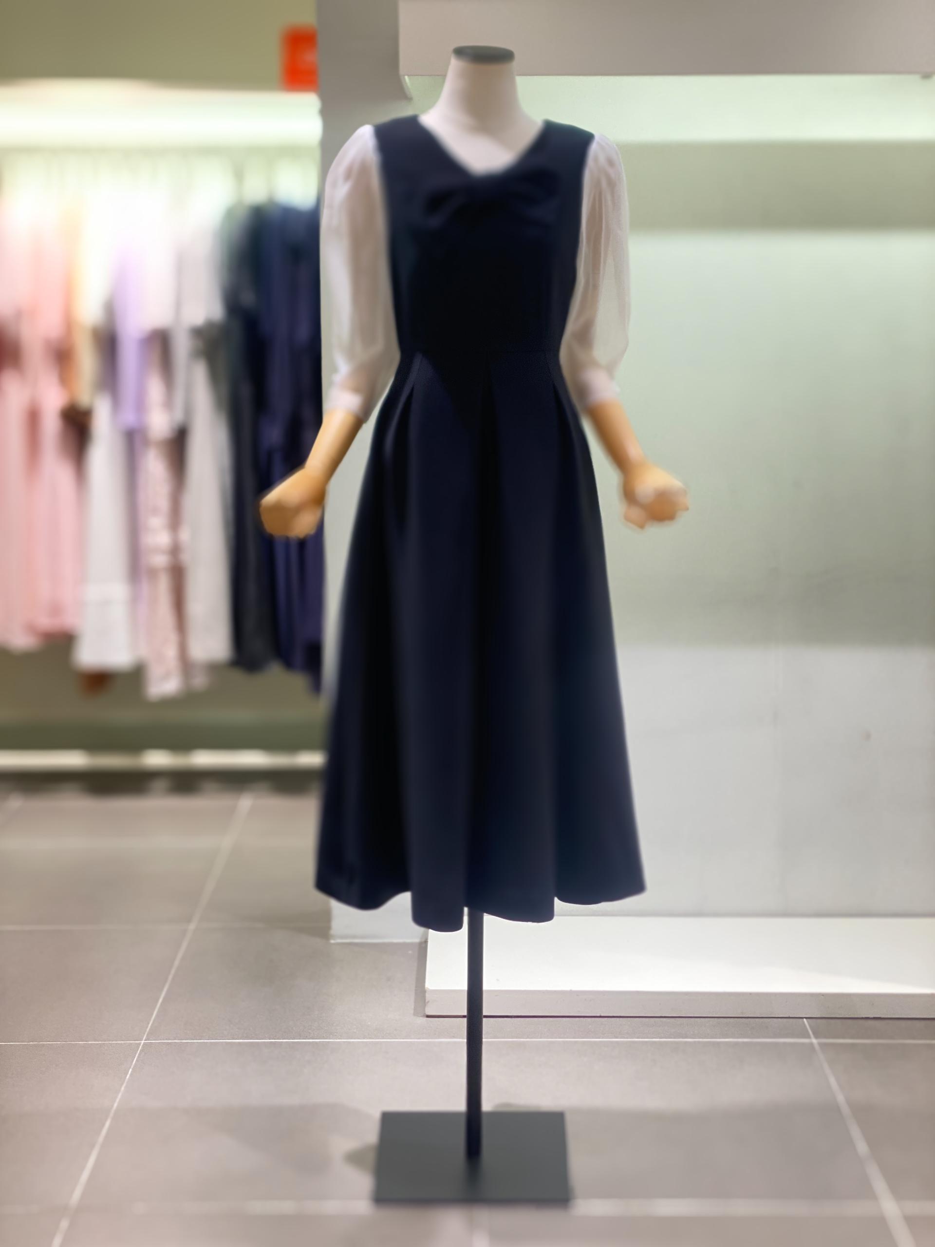 잇미샤(IT'MICHA) テクスチャーブロック ワンピース ITN8WOP620