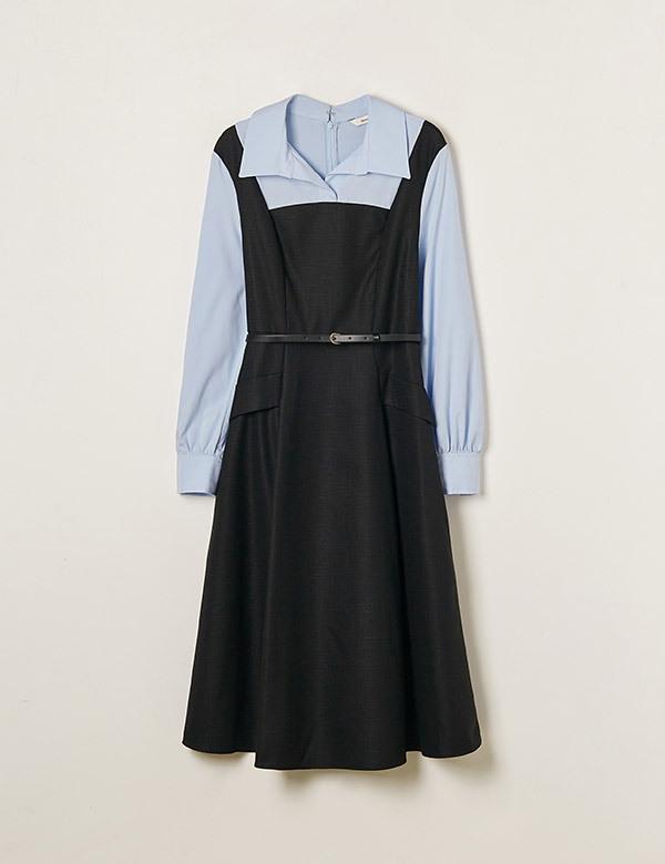 로엠(ROEM) ビスチェマッチング ロングワンピース RMOWF23S13