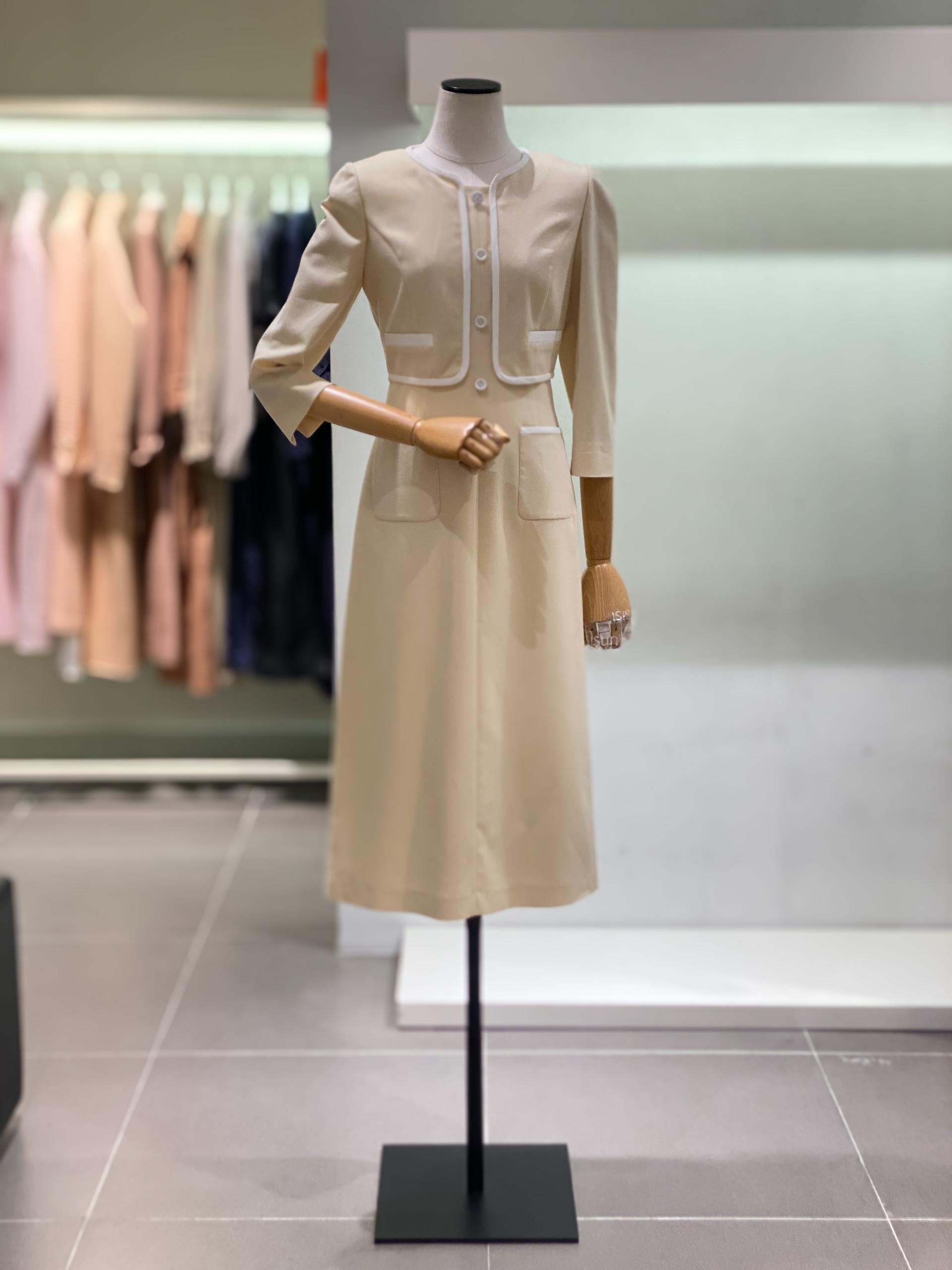 잇미샤 (itmissa) カラーブロック 2WAY ワンピース ITN4BOP530