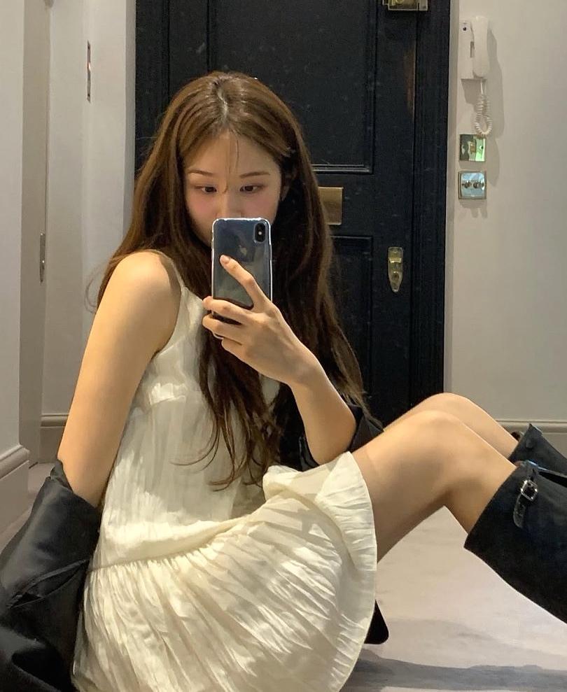 Ounce オンズ リリー ミニ スリーブレス ワンピース