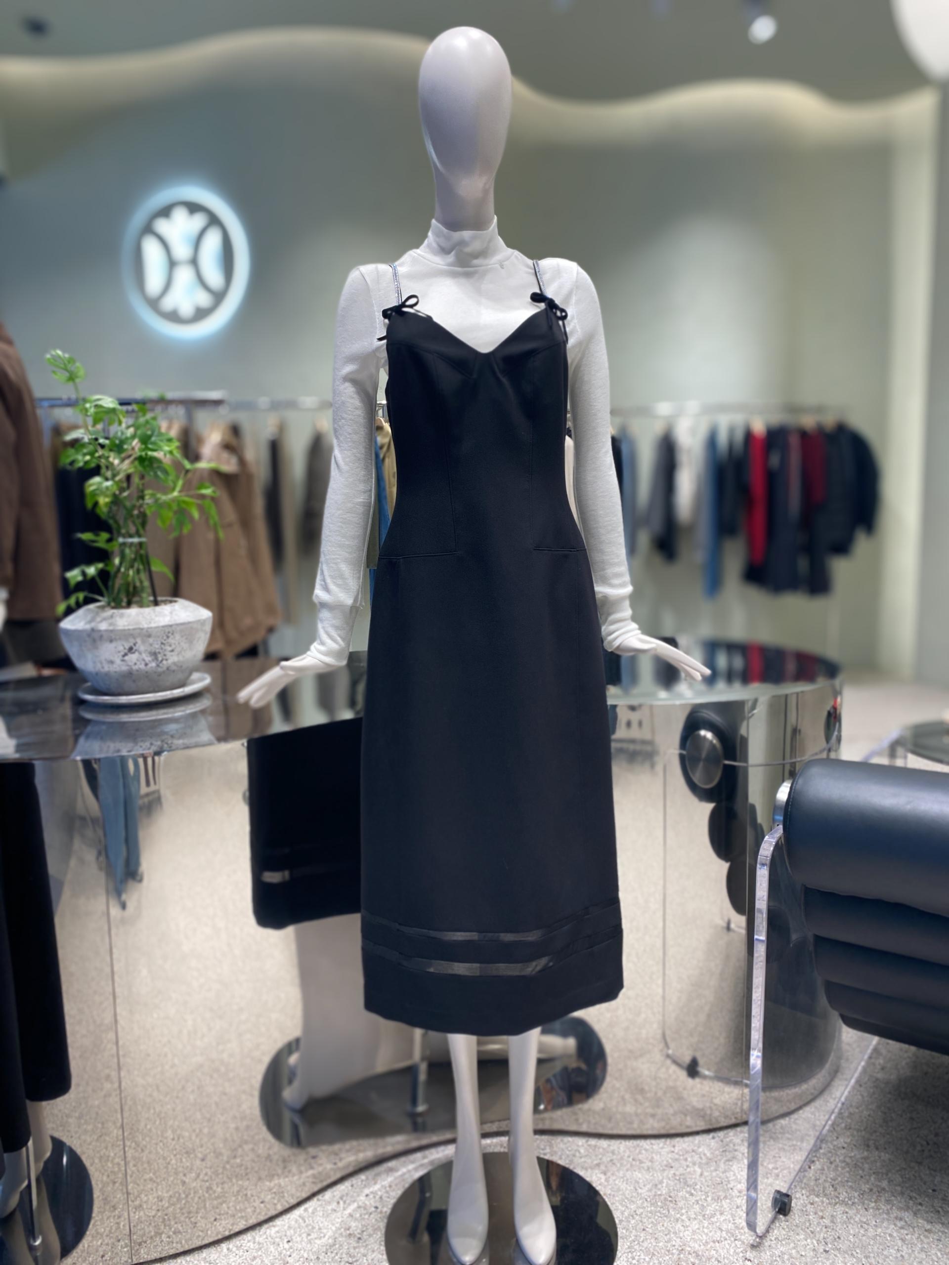 DEWL ビディング ストラップ ロングワンピース L254MSE031