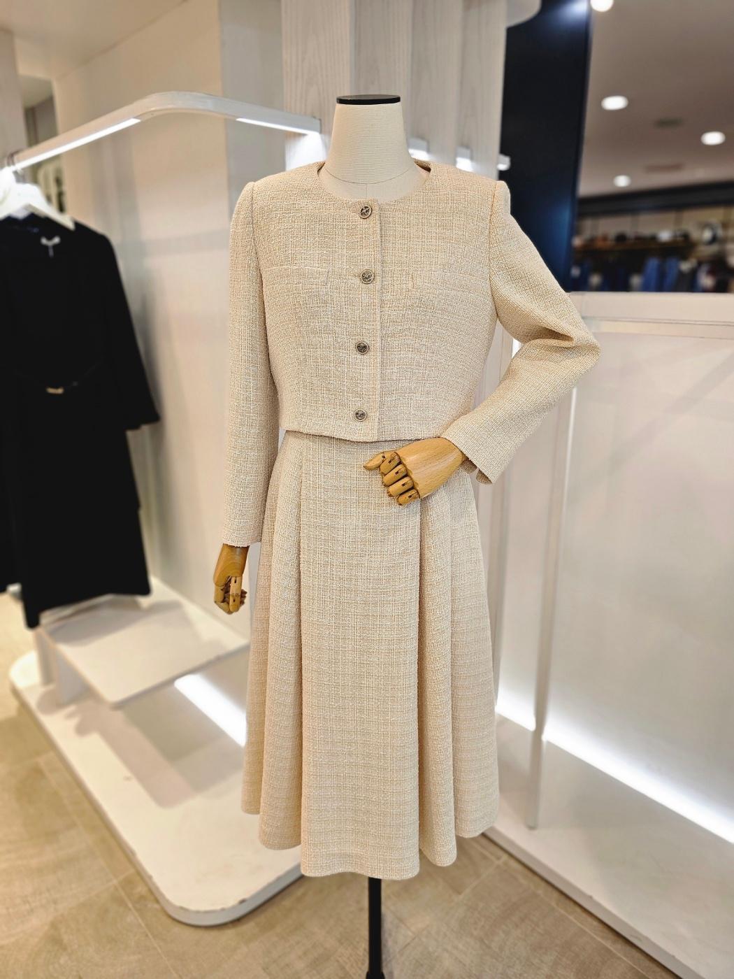 MICHAA (미샤) クロップドジャケット セットアップワンピース ITPBYOP910