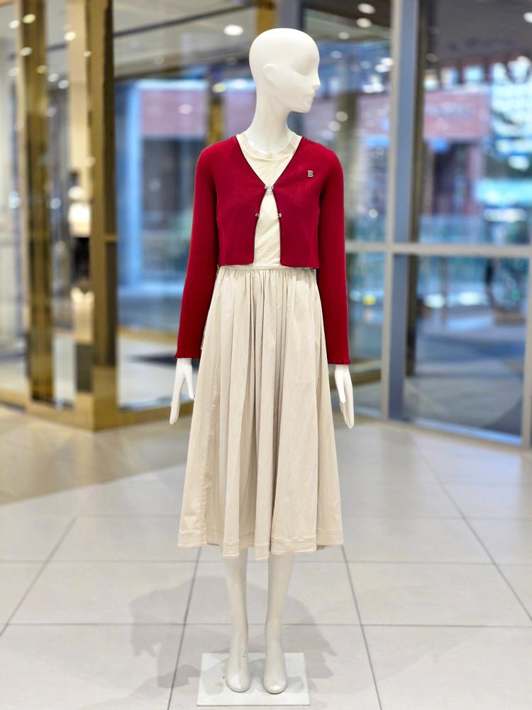 ZOOC 쥬크 カーディガン セットアップ ワンピース Z244MSE012