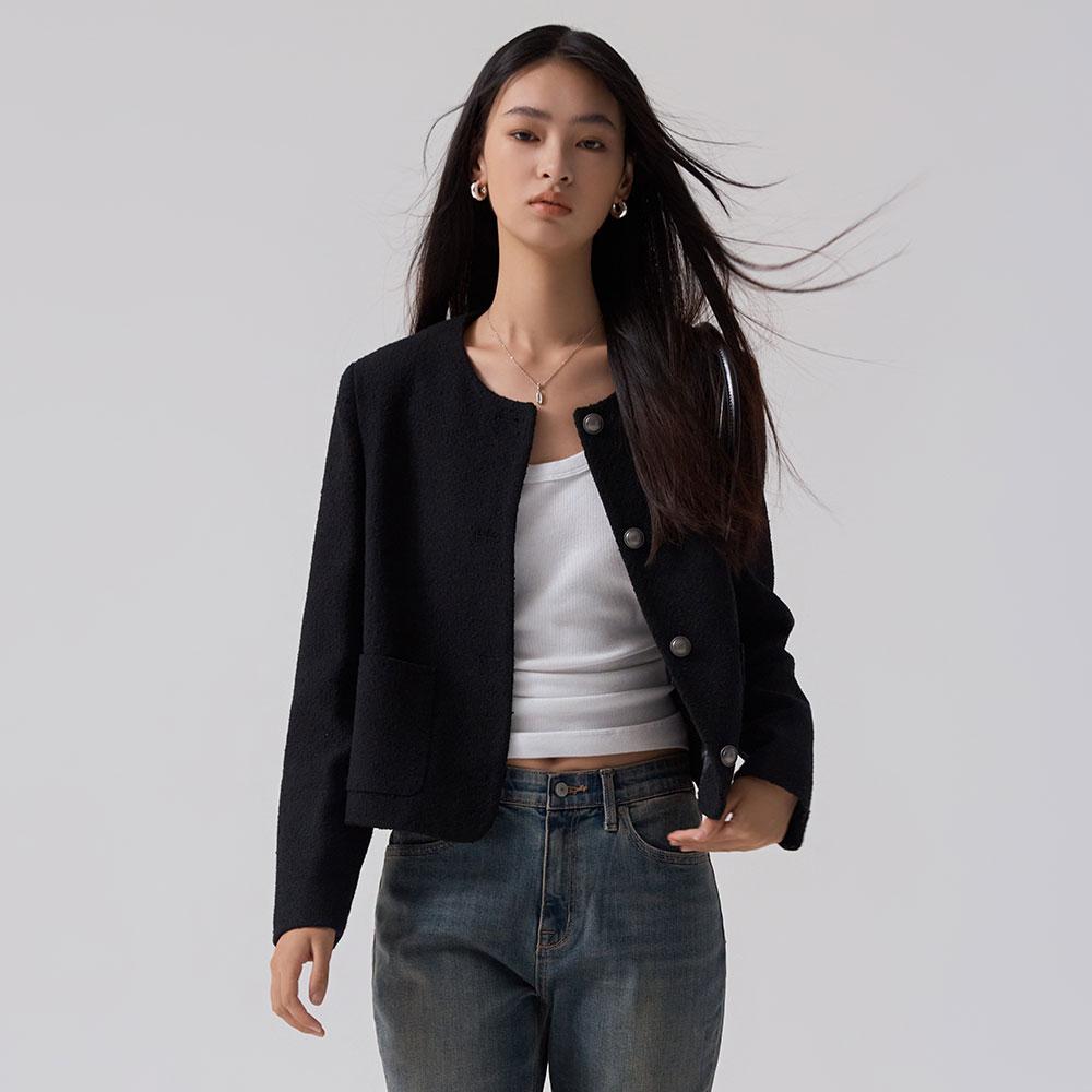 SPAO（スパーオ）ツイードジャケット SPJKF49W01