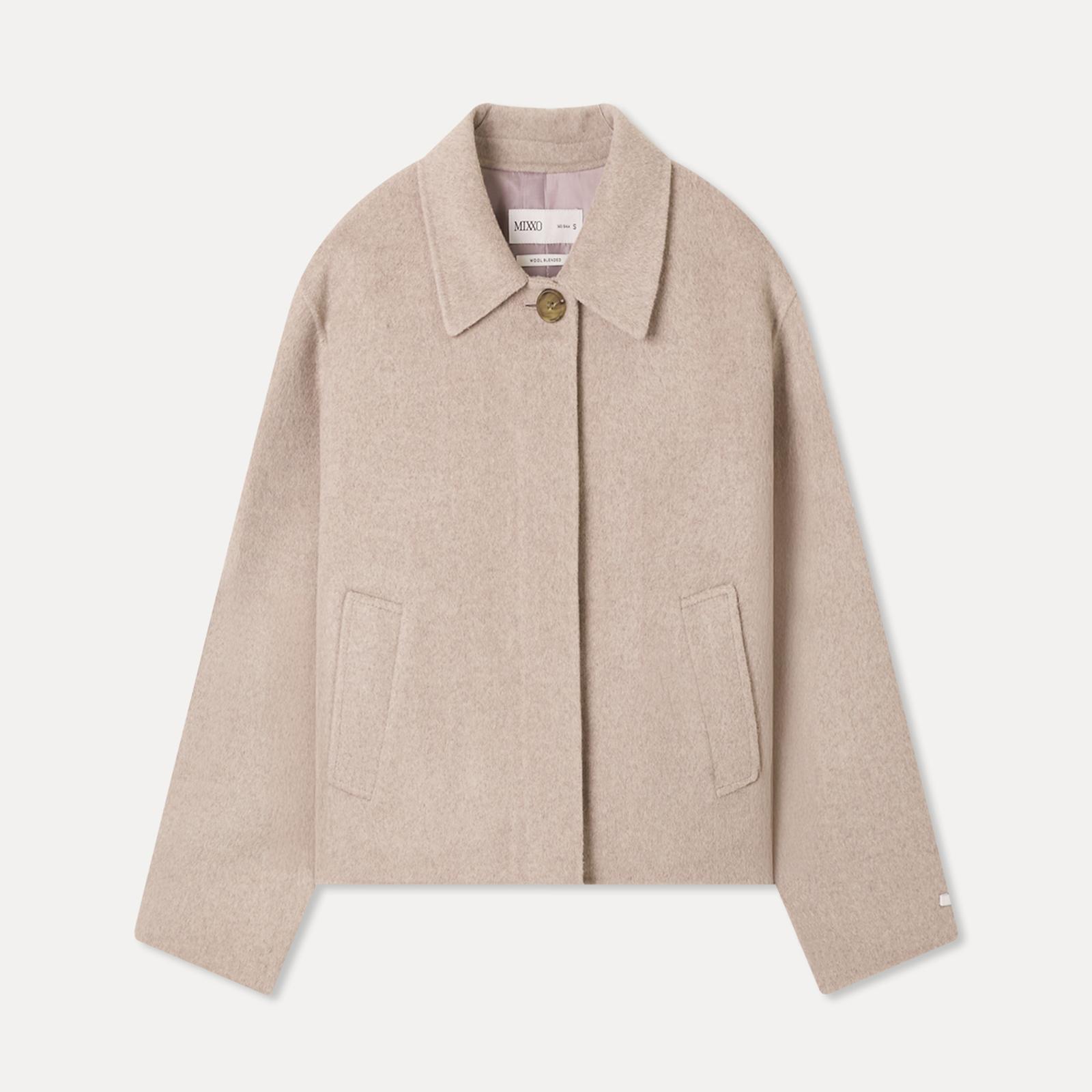 MIXXO ハンドメイド スタンドカラー ジャケット MIWJKG3B02