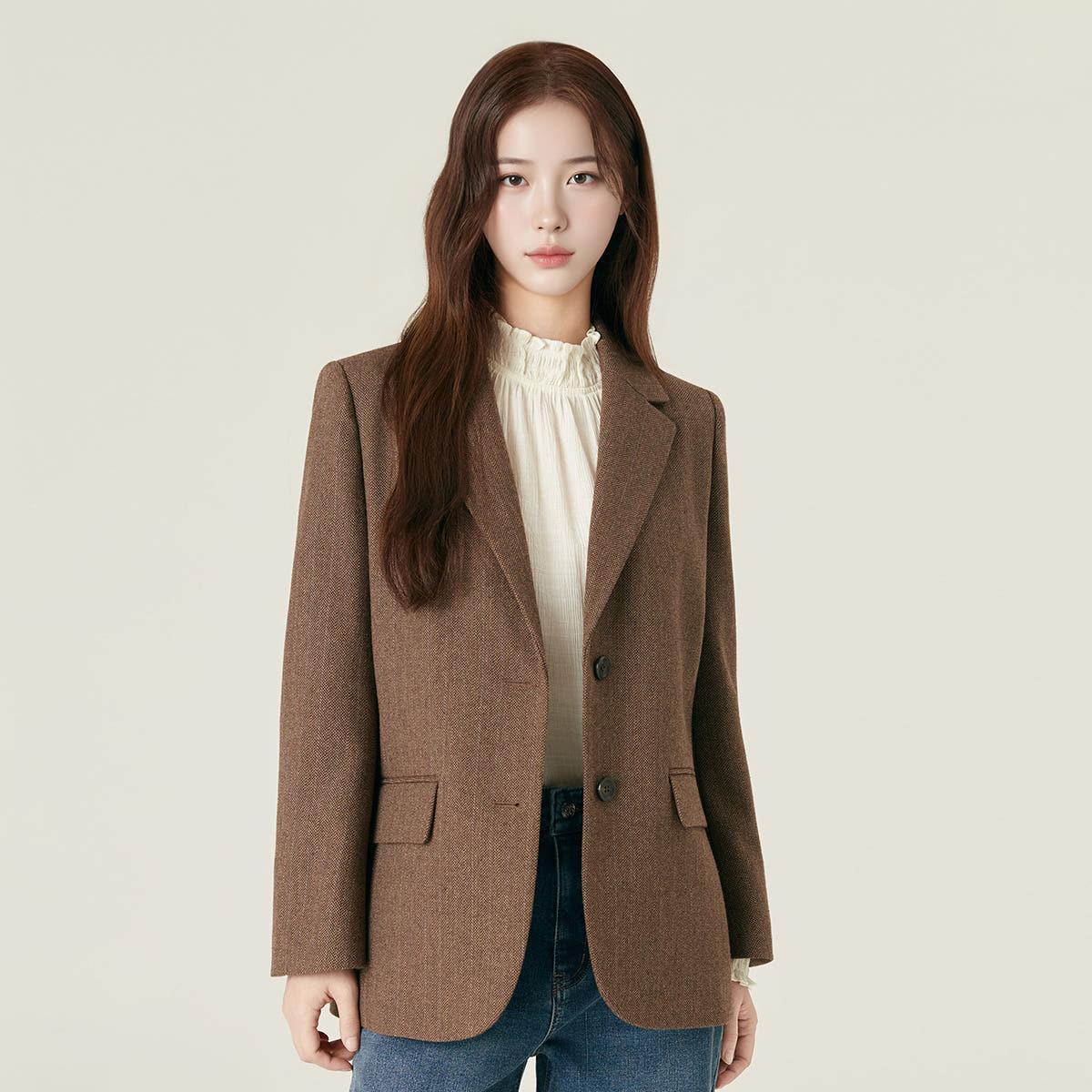 ROEM テーラード ウール ジャケット rmjkg11r99