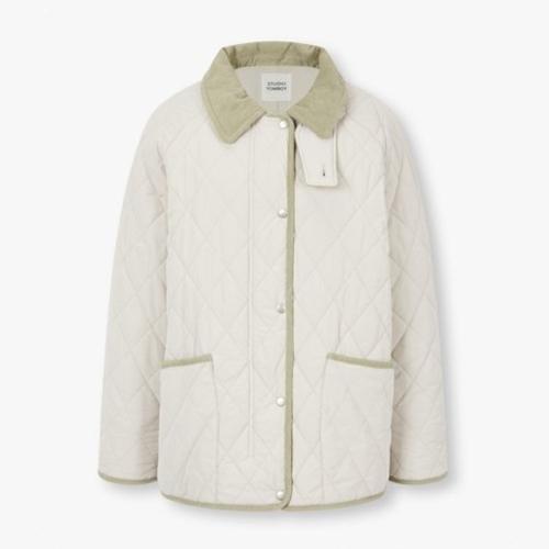 STUDIO TOMBOY コーデュロイカラー キルティングジャンパー 9175113984