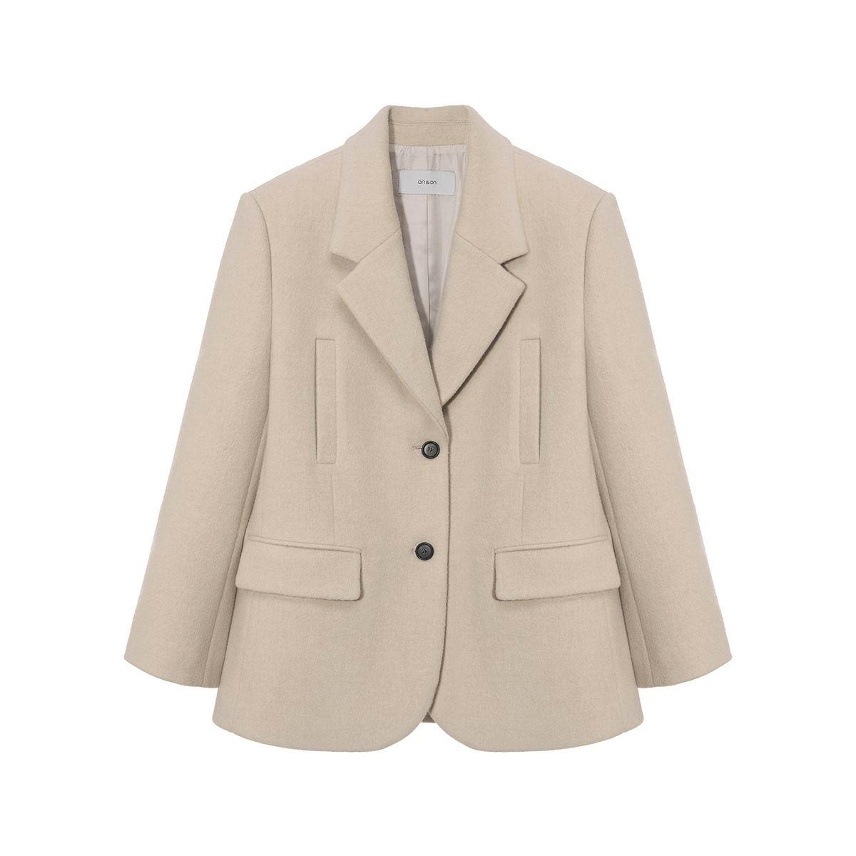 ON&ON クラシック ウールカシミヤジャケット NEW5XJA22