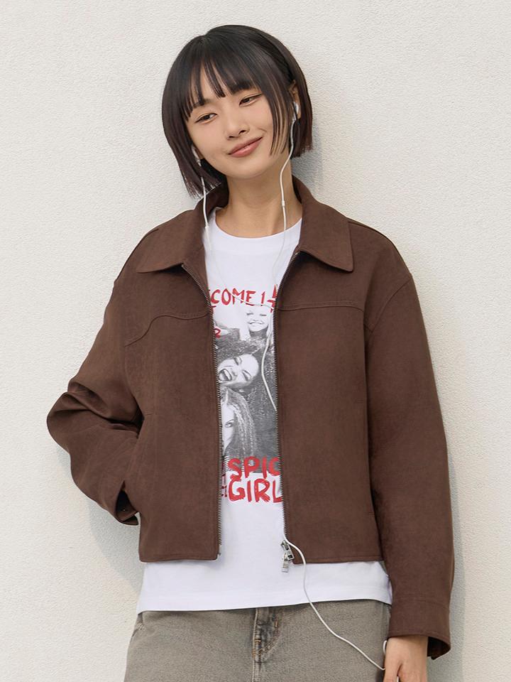 TOP TEN ヴィーガン スエードジャケット MSG1KG2005