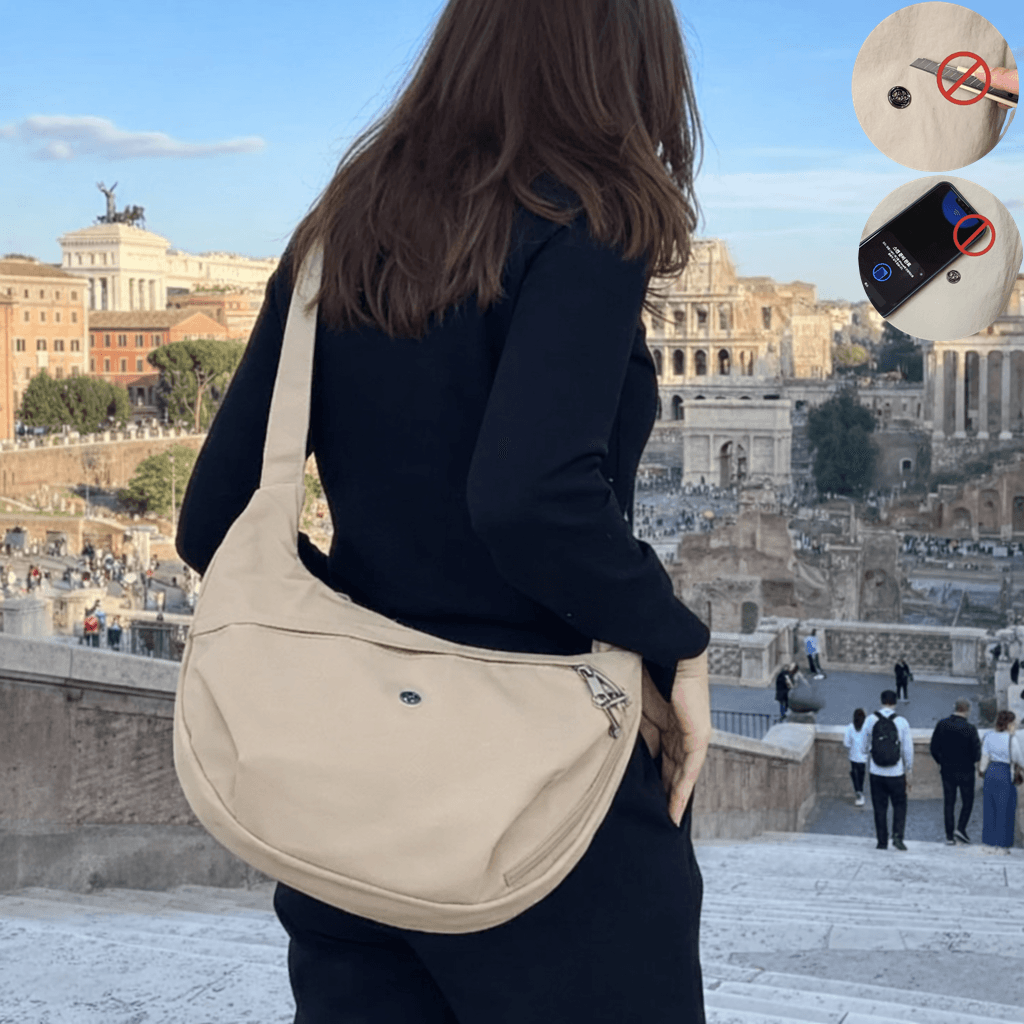 BOBO ヨーロッパ旅行用 クロスボディバッグ 盗難防止 スリングバッグ RFIDブロック スリ防止 日本 バッグ B6308