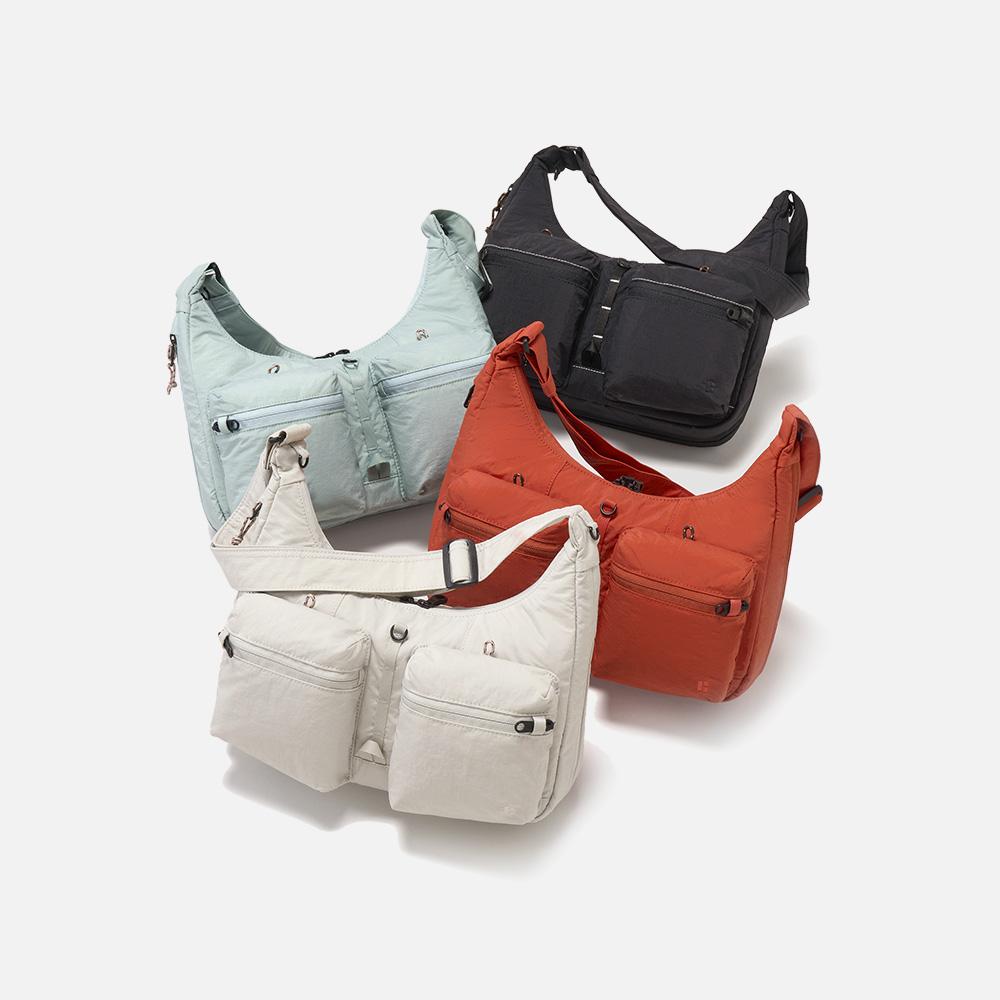 ブランドン セーフ プラス クロスボディバッグ 旅行用 ナイロン クロスボディバッグ 盗難防止バッグ