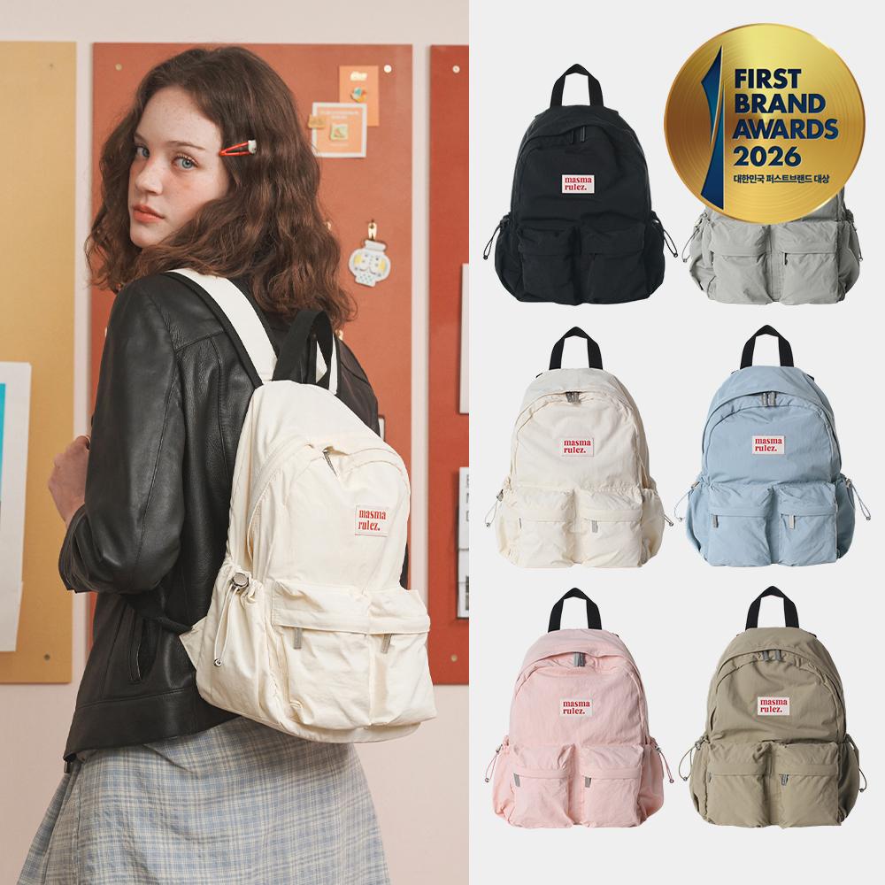 MARMASULZ 2ポケット デイリーバックパック 6カラー