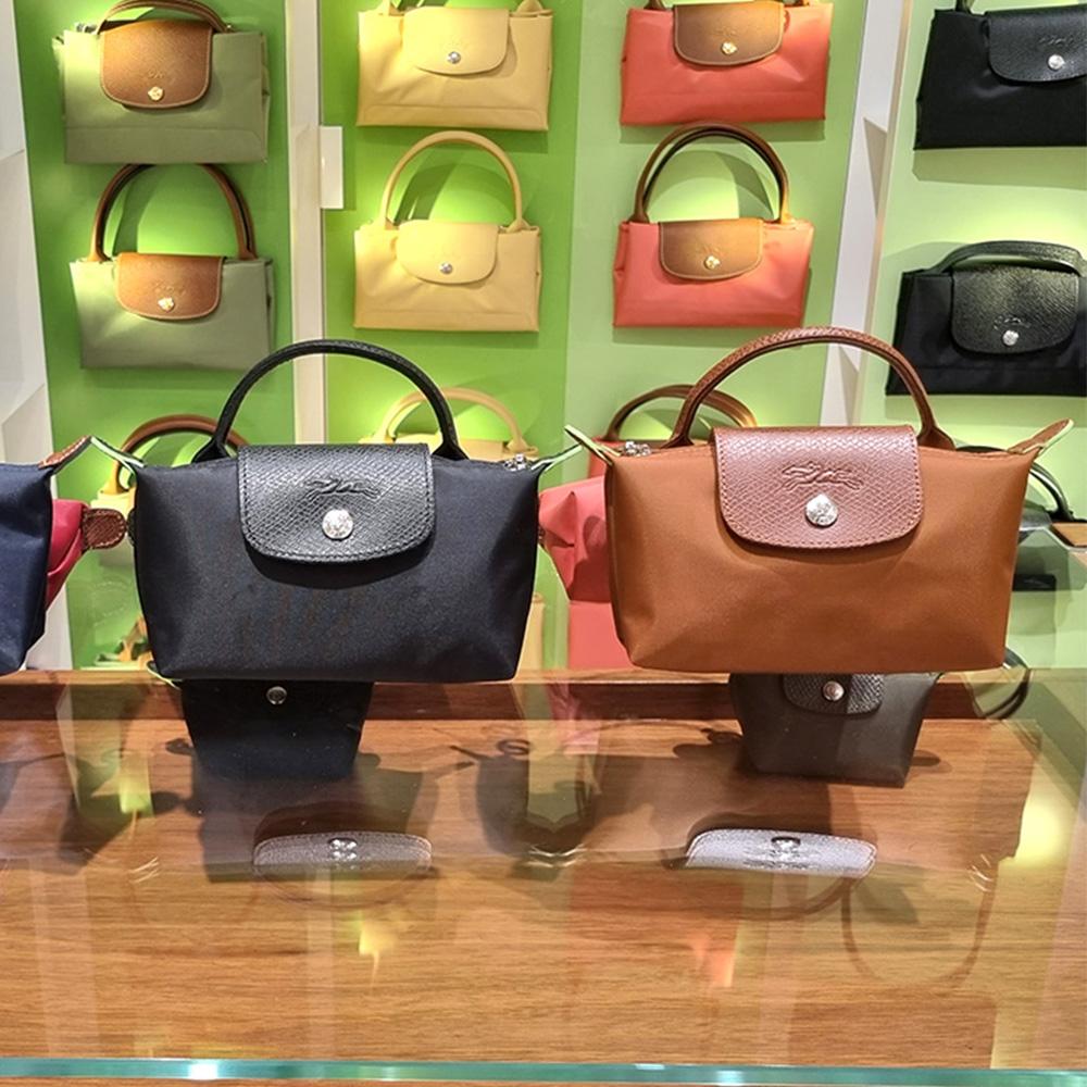 Longchamp ル プリアージュ オリジナル ハンドポーチ ミニバッグ (新世界百貨店正規品 / 正規品見分け方必見)