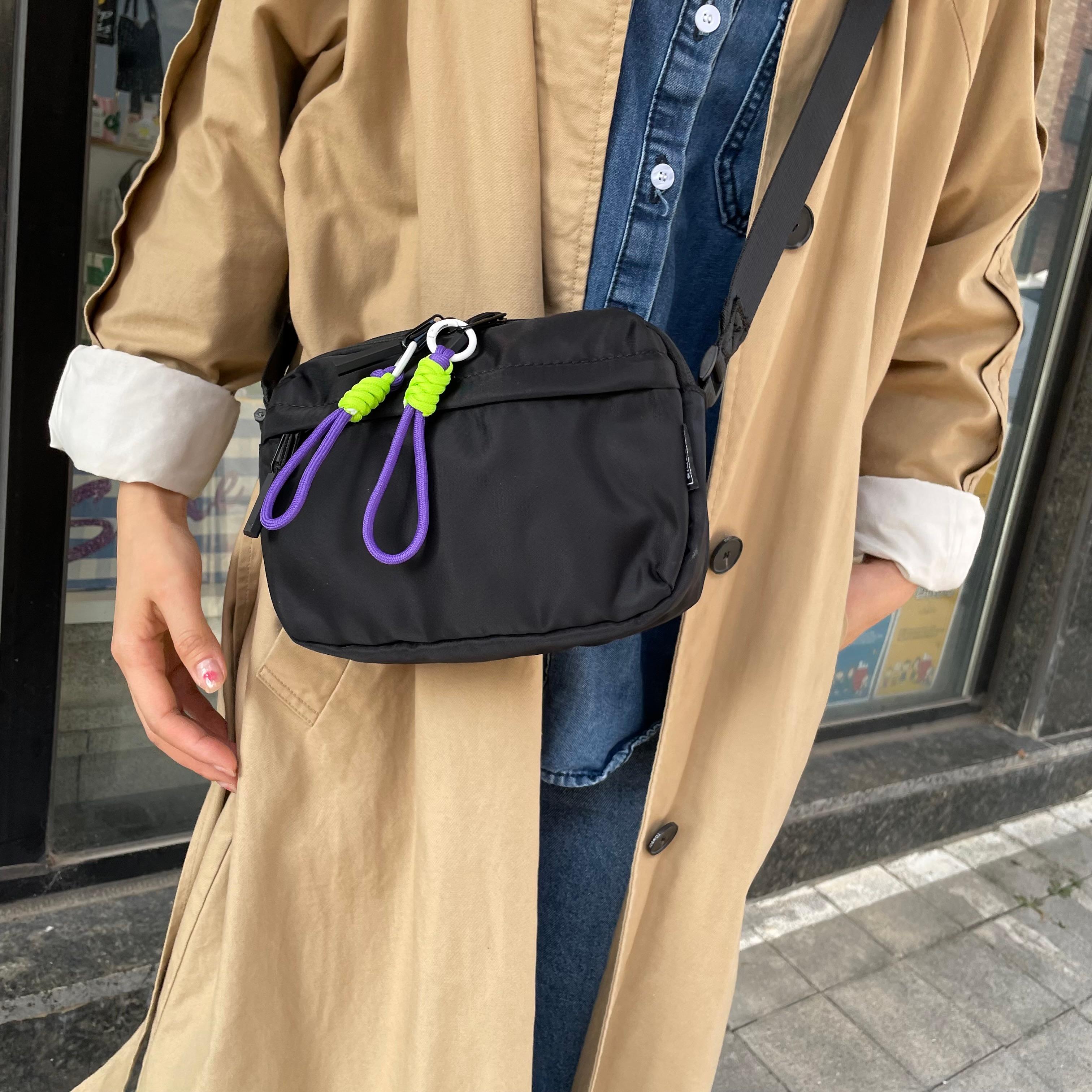 収納 旅行用クロスバッグ ナイロン ヨーロッパ旅行バッグ スマホ 軽量 タンバリンバッグ スリングバッグ 海外 ミニ