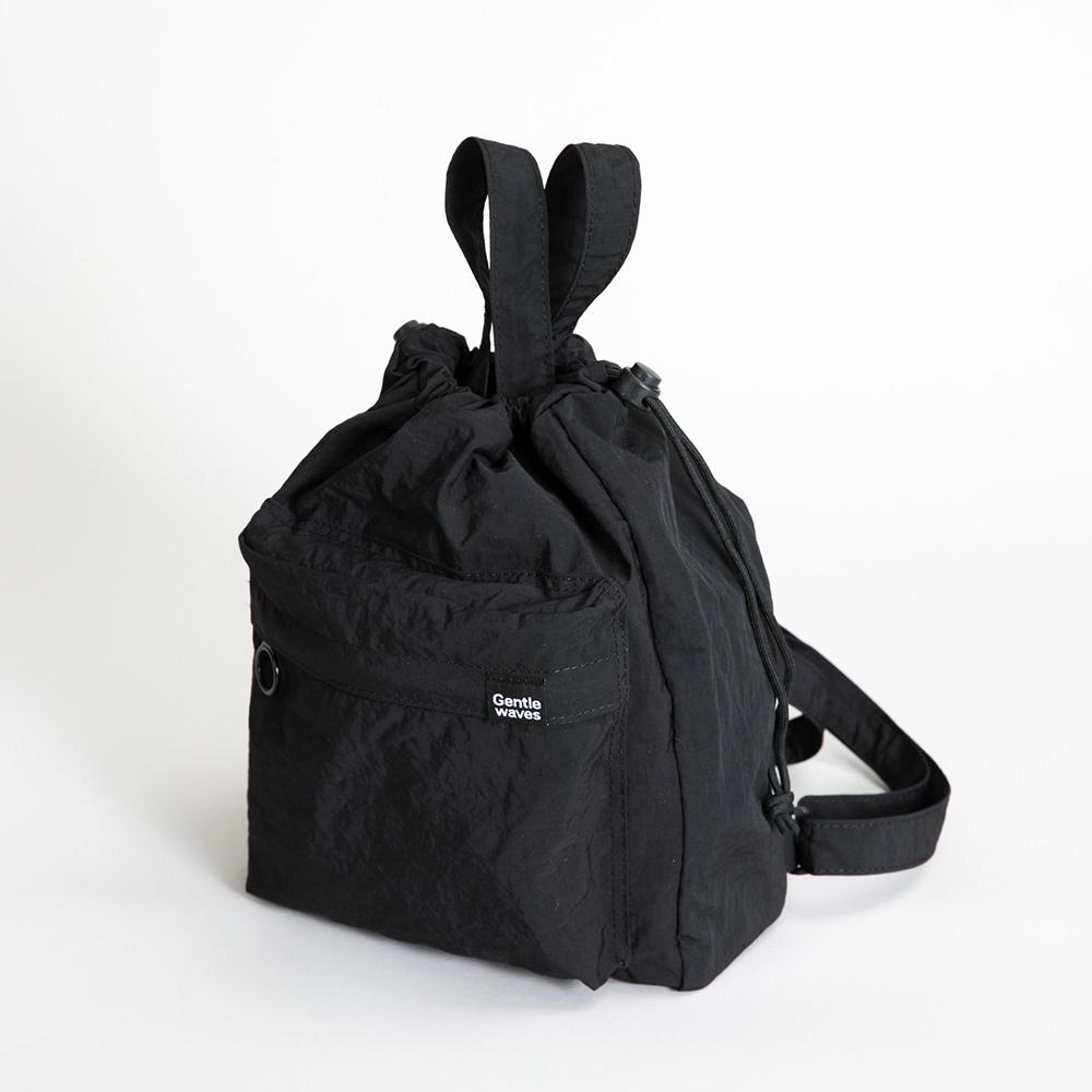 ESTINE (エスティナ) ナイロン ストリング ミニ バックパック 軽量 旅行用