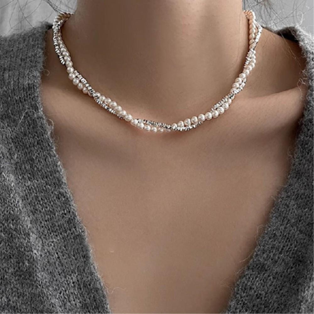 二重ネックレス レイヤード用 レディースアクセサリー デイリーネックレス