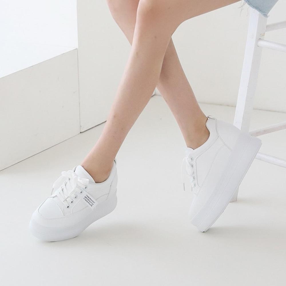 10CM 厚底 ダッドスニーカー コンサート 白 春 履き心地の良い レディース厚底スニーカー スタンディングシューズ ダッドシューズ レディースランニングシューズ