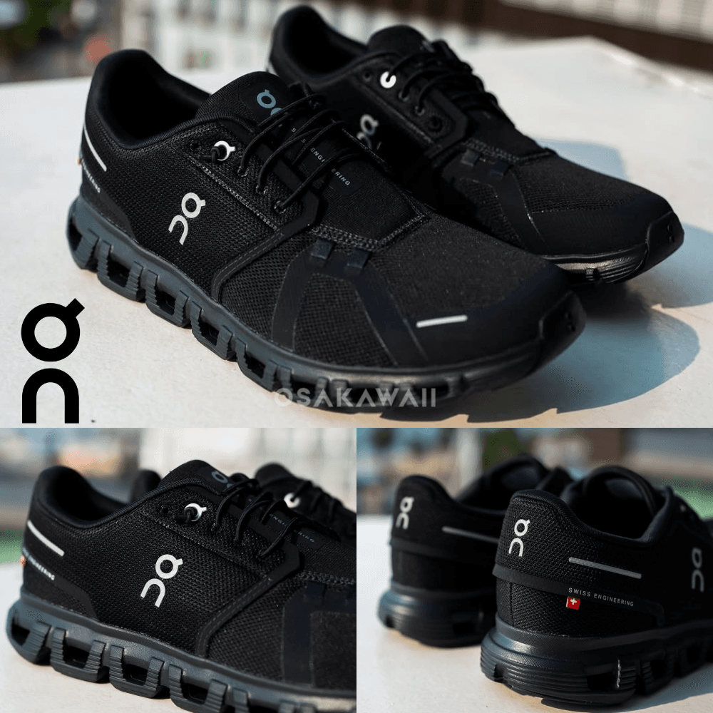 On RUNNING CLOUD 6 Cloud ランニングシューズ スニーカー レディース オールブラック 3WF10061043