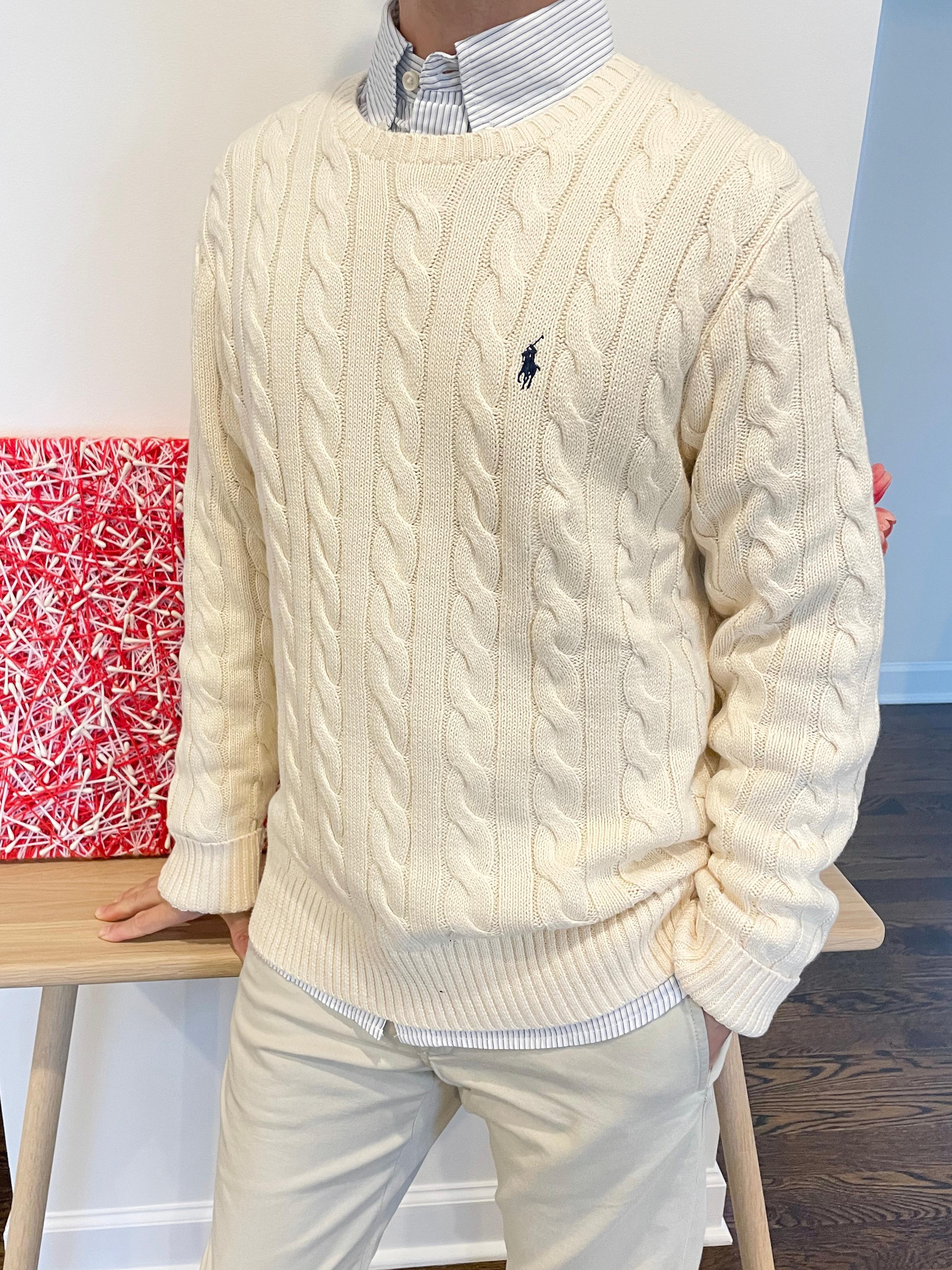 Polo Ralph Lauren ケーブルニット セーター 男女兼用