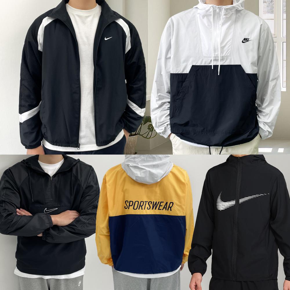 NIKE ウィンドブレーカー アノラック ウインドランナー JORDAN Woven ビッグスウッシュ フーディー ジャンパー ジャケット