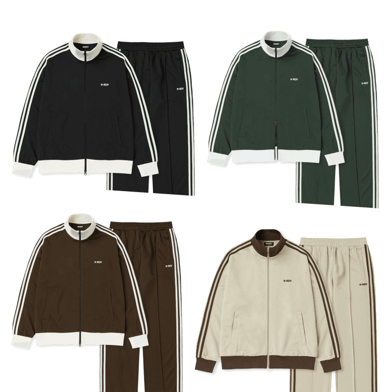 [NERDY] ナーディ クラシック NY トラックトップ / トラックパンツ 24FW