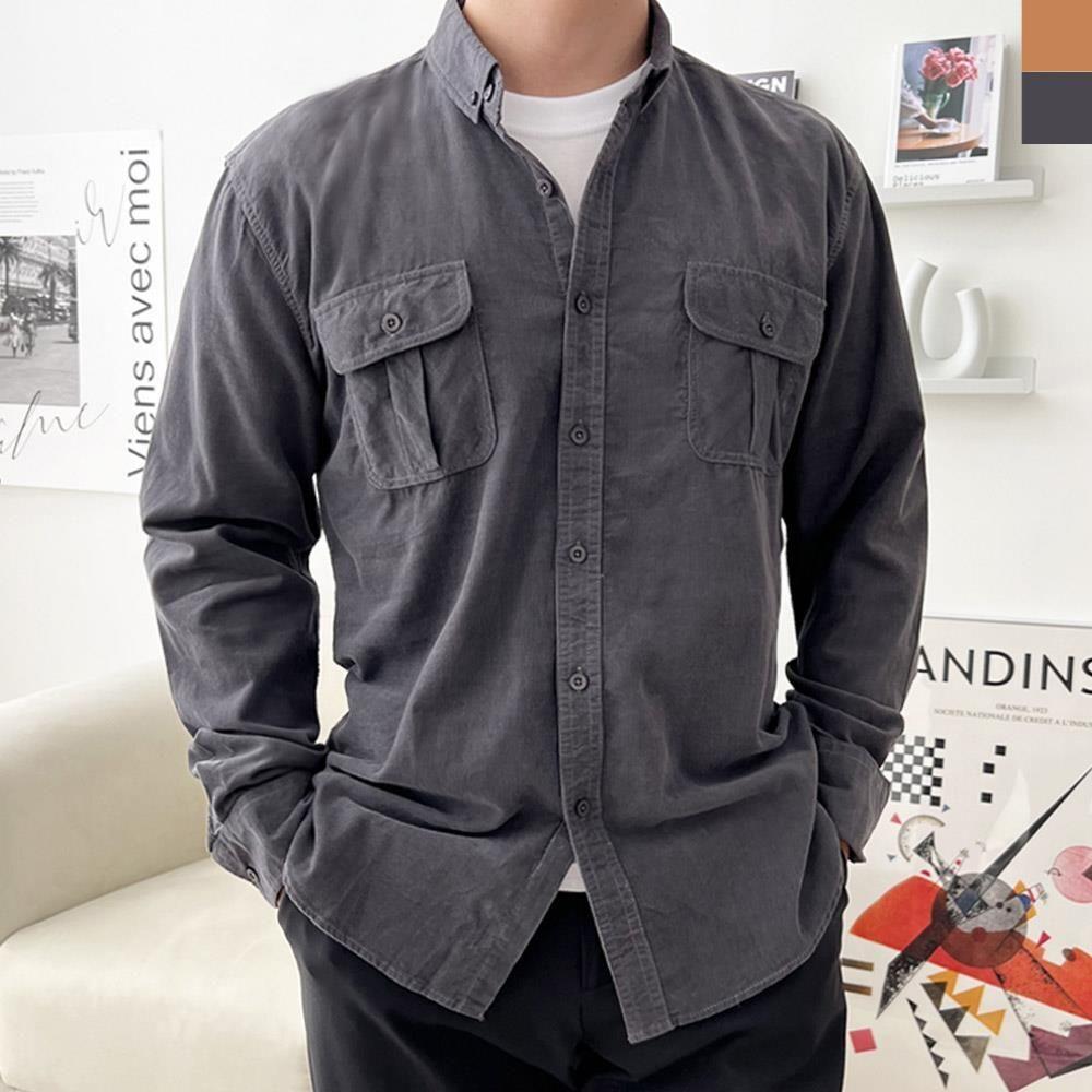 ライリー Rly コーデュロイ シャツ デイリー メンズ デートルック S9758326