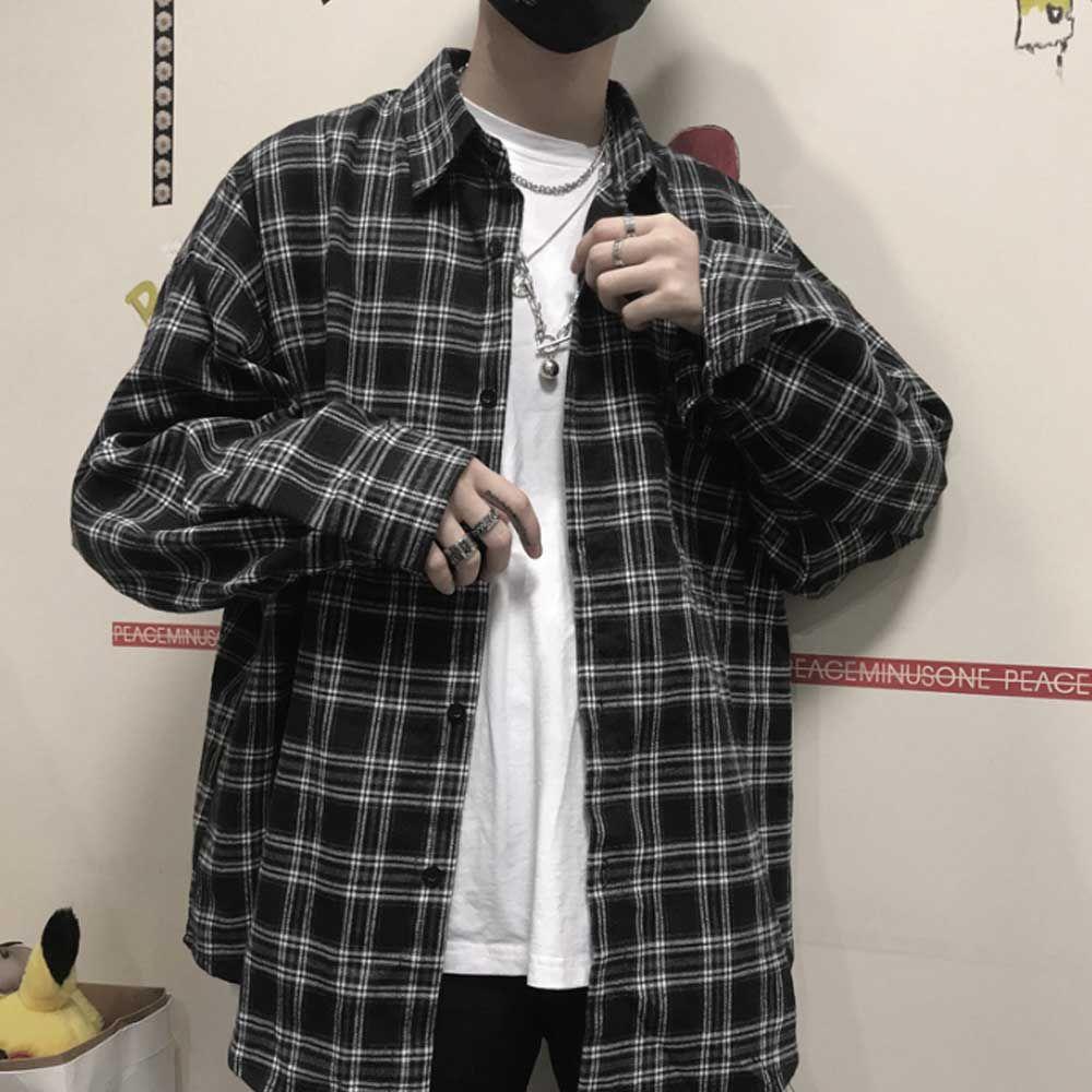 メンズ 秋 デート ルック チェックシャツ 長袖シャツ レイヤード コーディネート