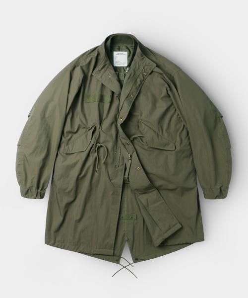 [INDUST] [ライナーセット] リニューアル オリジナル M65 フィッシュテール パーカー_カーキ 5001468101
