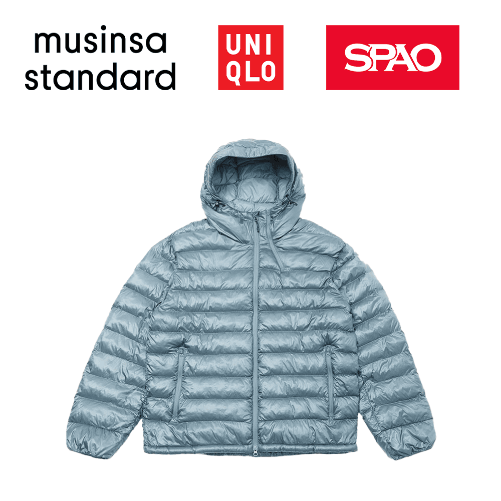 [デパート正規品] スパオ (SPAO) パディング ムタンダード (MUTANDARD) ミニマル フーデッド ダウン ショートパディング ジャケット ユニクロ (UNIQLO) 軽量パディング