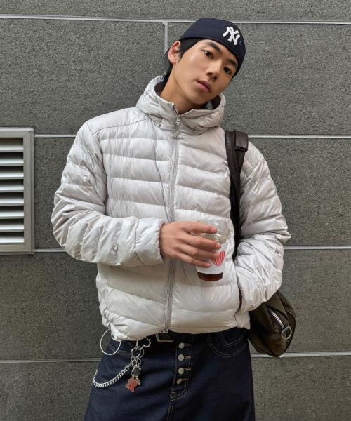 MOOD INSIDE(무드인사이드) ライトシェル フード 軽量パディング_6Color