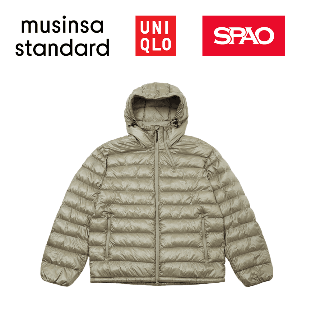 [国内店舗正規品] スパオ (SPAO) パディング ムタンダード (MUTANDARD) デイリープーファー ショートパディング ジャケット ユニクロ (UNIQLO) 軽量パディング
