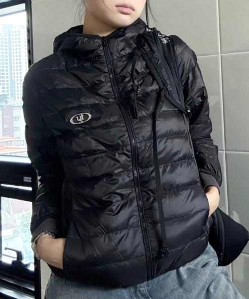 [퍼지스캔] 軽量 フード プーファー パディング FUZ OT 102