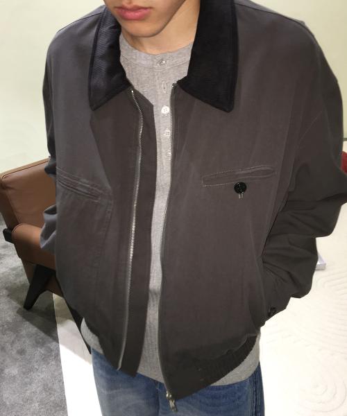 [인템포무드] ループポケット ワークジャケット_グラファイト 5006447607