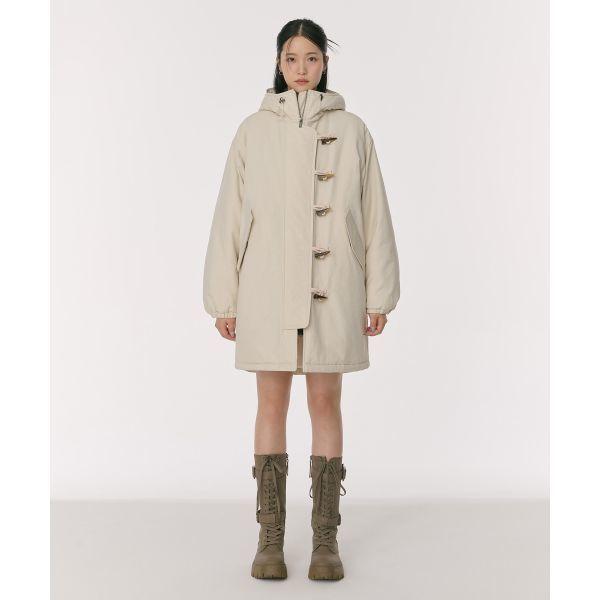 무신사스탠다드 フーデッドダッフルパディングパーカー MWDJPAZ1