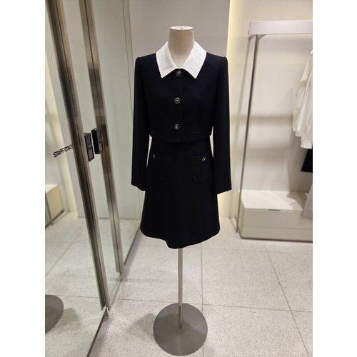 SOUP 切り替えカラー カラ ツーインワン ワンピース SB9OPM2