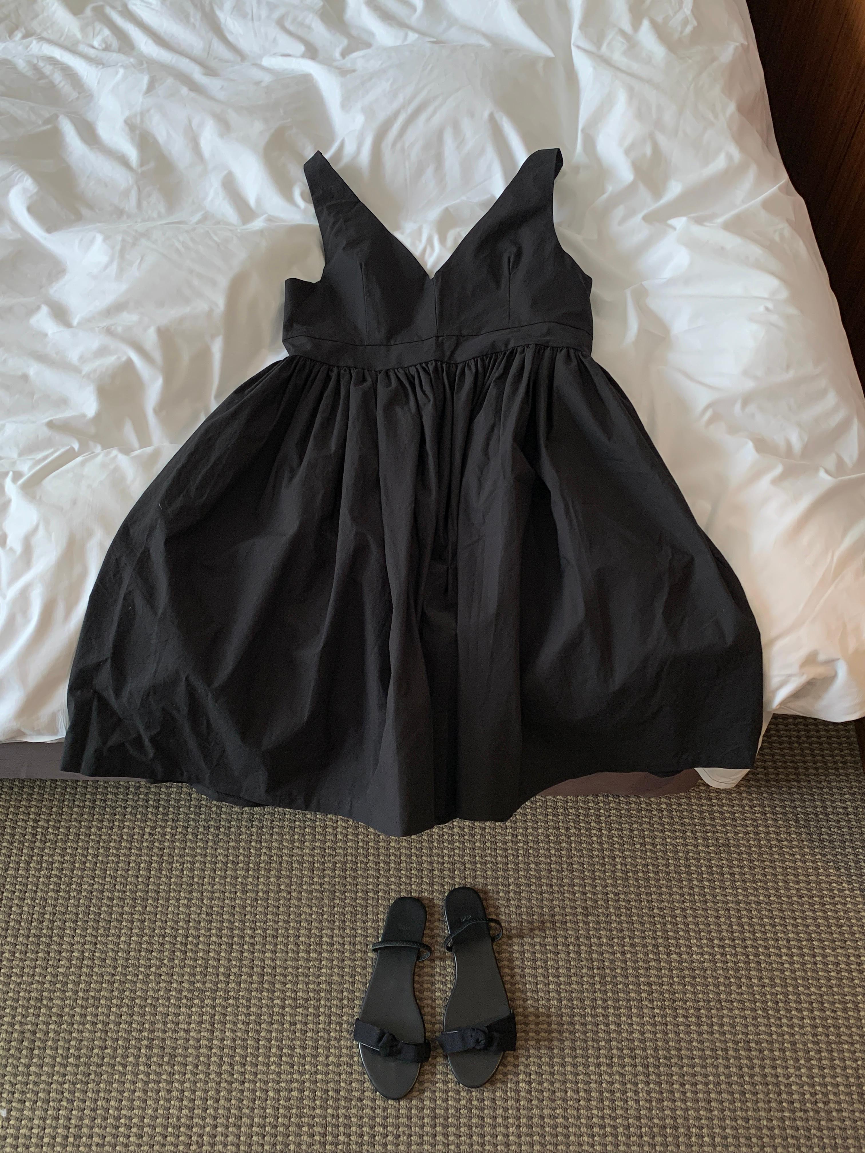 マイブラック ミニドレス ハレの日 デートスタイル ノースリーブ ワンピース セルフウェディング