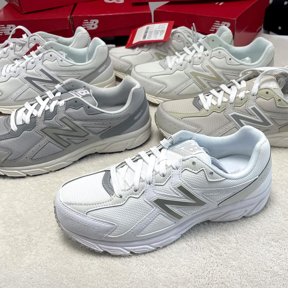 （国内店舗販売品）ニューバランス 480 幅広 快適な履き心地 ランニングシューズ スニーカー (4E)