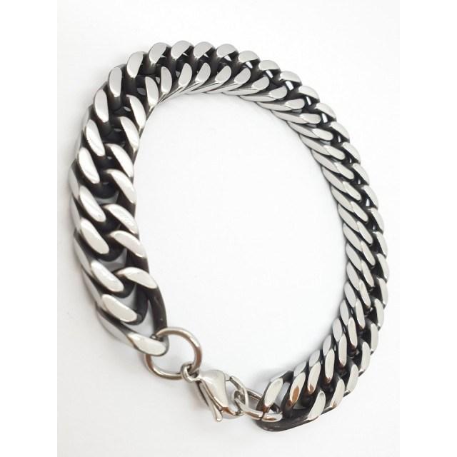 ステンレススチールチェーンブレスレット Stainless steel chain(男性用)