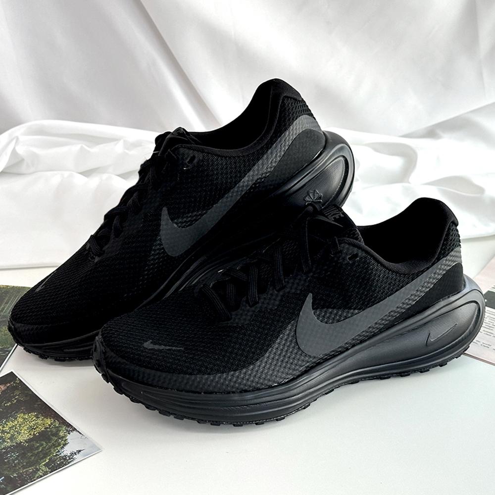 NIKE Revolution 8 楽ちん メンズ スニーカー 幅広 ランニングシューズ ジムシューズ ジョギングシューズ トリプルブラック